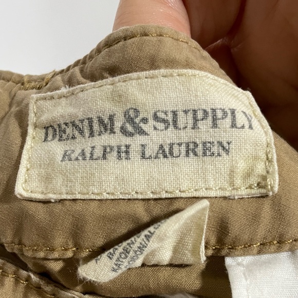 Denim & supply Ralph Lauren Cargo Pants in Khaki - Classic Utility Style - Picture 2 of 4